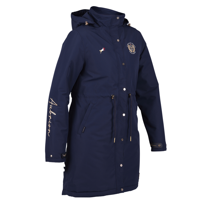 Aubrion Team Waterproof Coat - Navy-3